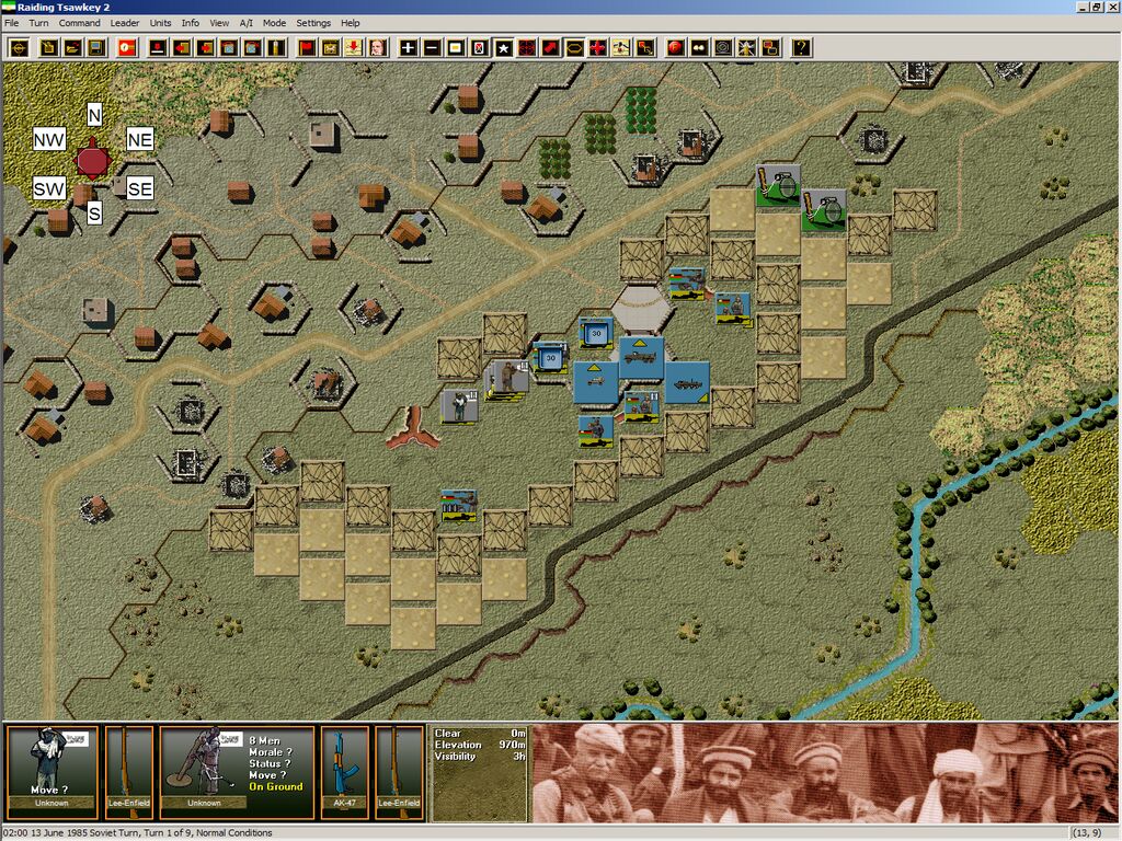 Squad Battles Soviet Afghan war - map 2 | Gazette du wargamer