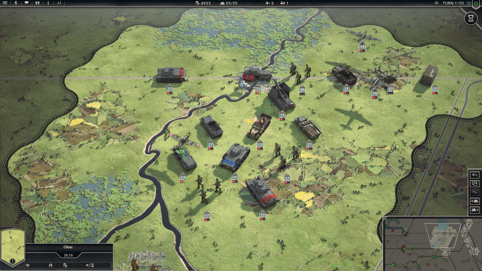 order of battle vs panzer corps 2